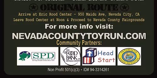 Nevada County Toy Run