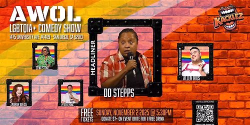 Stand Up Comedy Show in Hillcrest LGBTQIA+