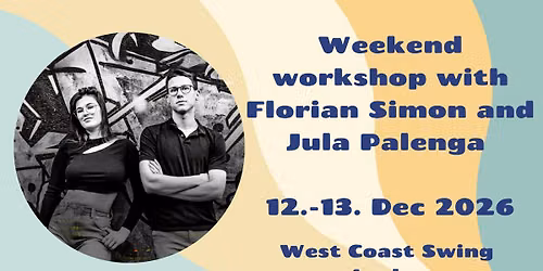 Weekend workshop with Florian Simon and Jula Palenga - West Coast Swing Aarhus