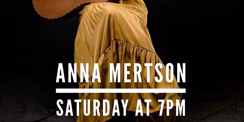 Live Music with Anna Mertson