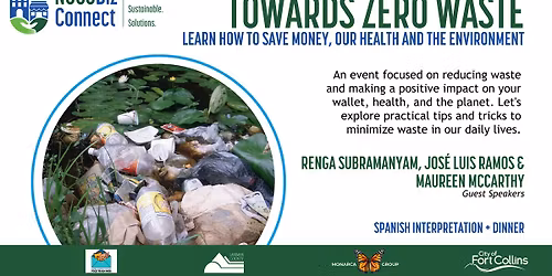 Towards Zero Waste: Learn to save money, your health and the environment!
