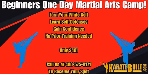 Beginners One Day Martial Arts Camp