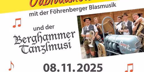 Blasmusikabend mit der F\u00f6hrenberger Blasmusik und der Berghammer Tanzlmusi