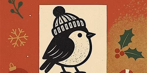 Make your own lino print Christmas card