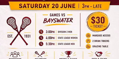Past Members Day \u2013 Subiaco Lacrosse Club