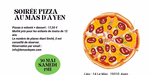Soir\u00e9e Pizza au Mas d'Ayen