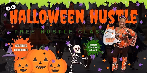 Halloween Hustle Dance Class with CK Wright!