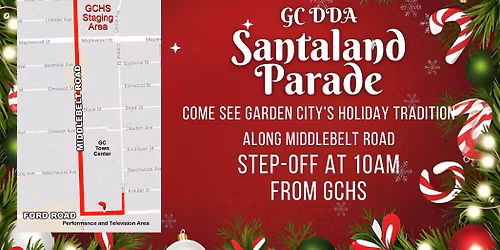 2025 Garden City Santaland Parade