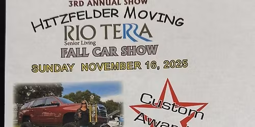 Hitzfelder Moving Rio Terra Senior Living Car Show