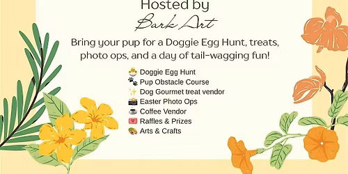 Easter Dog Egg Hunt