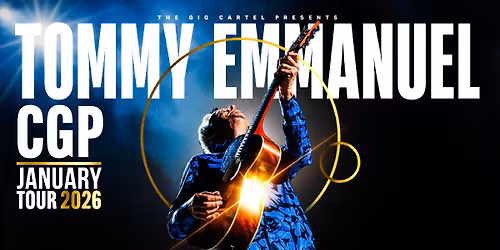 Tommy Emmanuel CGP \/\/ London Cadogan Hall - Living In The Light Tour