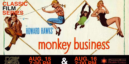 Retro & Classic Film Series: Monkey Business
