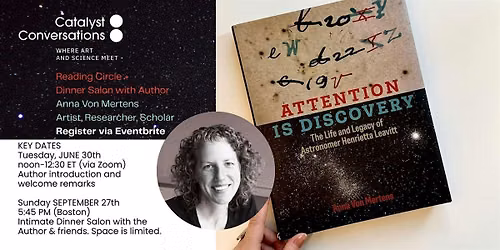 Catalyst Conversations Reading Circle & Discussion with Anna Von Mertens