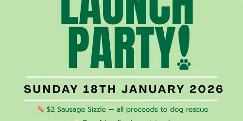 DOG LAUNCH PARTY
