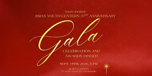 AYC's 37th Anniversary Celebration and Awards Dinner