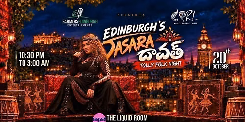 EDINBURGH DASARA \u0c26\u0c3e\u0c35\u0c24\u0c4d Tollywood |Folk DJ NIGHT 