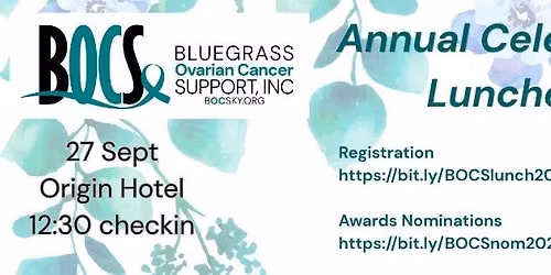 BOCS Annual Celebration Luncheon