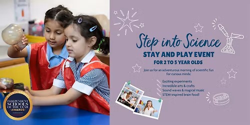 Step Into Science: a sensationally scientific stay & play for preschoolers