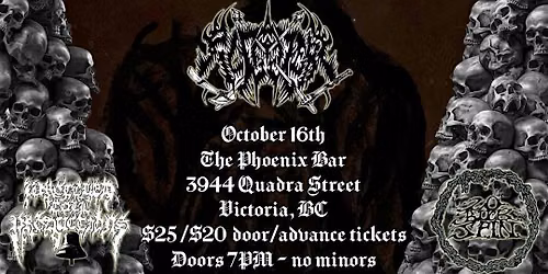 EGREGORE (VAN) \/ SORGUINAZIA (EDM) W\/ PILLAGERY AT THE PHOENIX