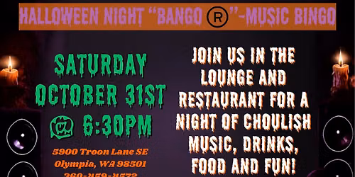 HALLOWEEN \u201cBANGO\u00ae\ufe0f\u201d- MUSIC\ud83c\udfb5BINGO