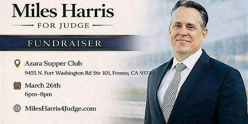 Miles Harris 4 Judge Fundraiser