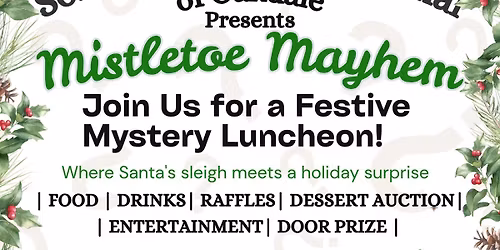 Mistletoe Mayhem: A Holiday Mystery Luncheon
