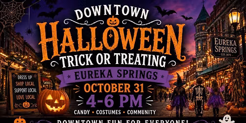 Downtown Eureka Springs Trick or Treat!