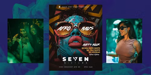 AFRO HAUS HAPPY HOUR  | AFRO BEATS REGGAE SOCA AMAPIANO