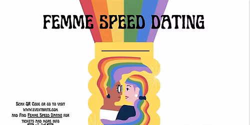 Femme Speed Dating, Ages 30-45 (Pop Up Event)