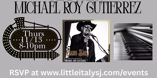 All Request Piano @ Little Italy San Jose's Italian Cellar Speakeasy