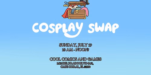 COSPLAY YARD SALE \/ SWAP MEET