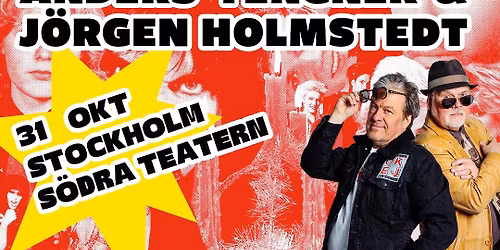 Okej p\u00e5 turn\u00e9 - S\u00f6dra Teatern \u2022 31\/10 \u2022 Stockholm