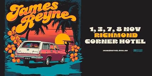 James Reyne Band Saturday Nov 8 Corner Hotel ( 4th & FINAL SHOW )