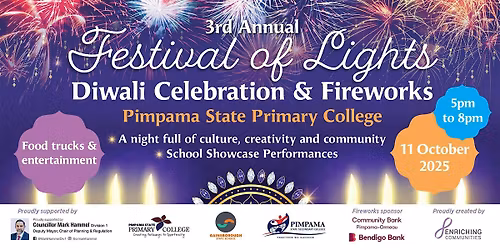 Diwali Festival of Lights 2025 Fireworks Celebration Pimpama