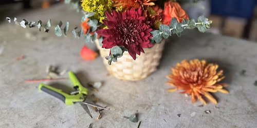 Thanksgiving Basket Centerpiece