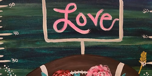 Paint and Sip event: For the Love of Football!