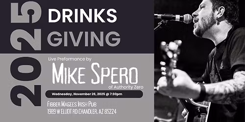Drinksgiving 2025 w\/ Mike Spero