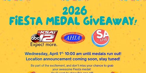 2026 AHIA Fiesta Medal Giveaway!