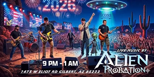 \ud83c\uddfa\ud83c\uddf84TH OF JULY SHOW! UNITED WE ROCK WITH ALIEN PROBATION LIVE @ ICONS\ud83c\uddfa\ud83c\uddf8