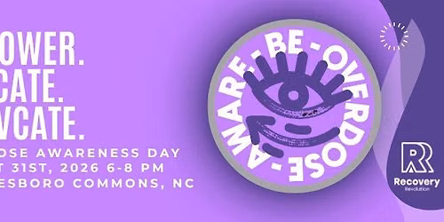 Overdose Awareness Day Event 2026: Empower. Educate. Advocate.