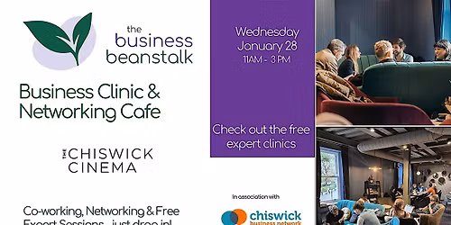 Business Clinic & Networking  Caf\u00e9 - January