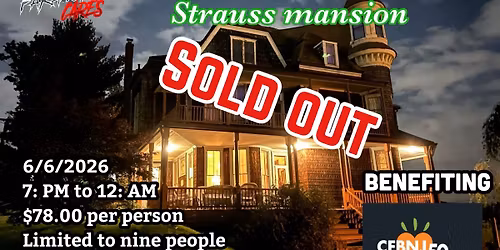 Investigation of the Strauss mansion benefiting the food bank of New Jersey