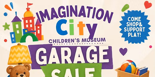 Imagination City Garage Sale!
