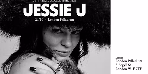 Jessie J London Tickets