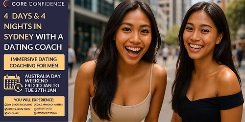 4 Days & 4 Nights in Sydney with a Dating Coach | Master Cold Approach