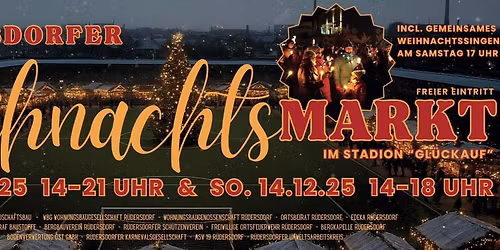 Weihnachtsmarkt im Stadion