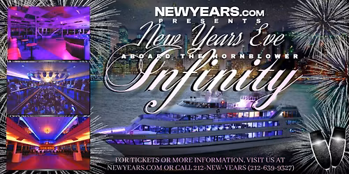 NewYears.com Presents: Hornblower Infinity Yacht NYE 2026