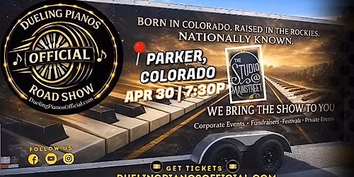 Parker, CO | Dueling Pianos Official Road Show