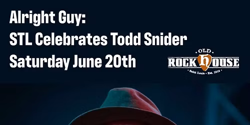 Open Highway Music Festival presents Alright Guy: STL Celebrates Todd Snider