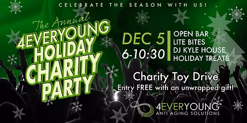 4EVER YOUNG'S ANNUAL HOLIDAY CHARITY PARTY in ATLANTA